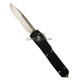 Нож Ultratech S/E Contoured Satin Drop Point Elmax Blade Microtech складной автоматический MT_121-4CC 
